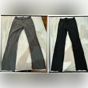 Two pair - chaps kids pants, black and gray, great for every day wear, 14